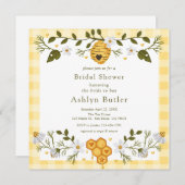 花嫁からBeeブライダルシャワーへの招待 (正面/裏面)