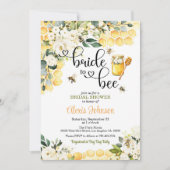 花嫁からBeeブライダルシャワーへの招待 招待状 (正面)