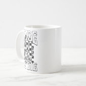 花嫁か死か チーム花嫁 ゴシック ハロウィン 結婚前 コーヒーマグカップ (正面左)