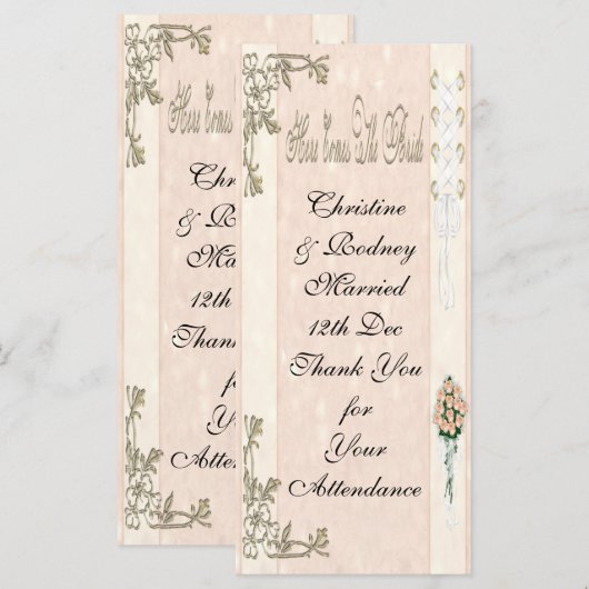 花嫁がやってくる (正面/裏面)