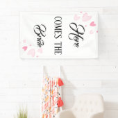 花嫁がやってくる 横断幕 (インサイチュ)