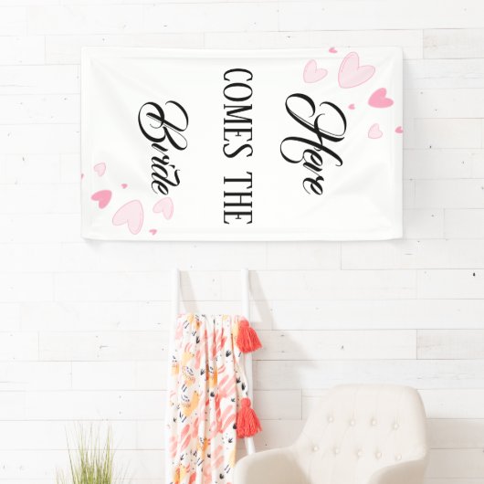 花嫁がやってくる 横断幕 (インサイチュ)