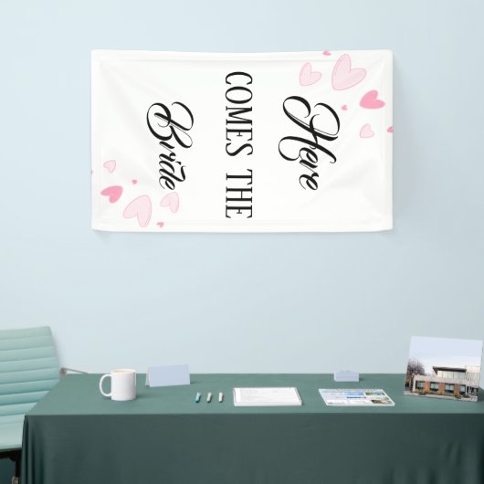 花嫁がやってくる 横断幕 (トレードショー)