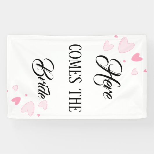 花嫁がやってくる 横断幕 (横)