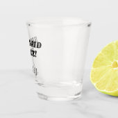 花嫁がイエスと言った名前の独身最後のパーティー ショットグラス (右)