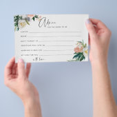 花嫁がカードになるフローラアドバイス チラシ (ハンドル)