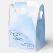 花嫁がクラウドナインブライダルシャワーへようこそ フェイバーボックス (オープン)