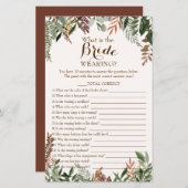 花嫁がゲームのウットンフライヤーаを着て離れいること (正面/裏面)