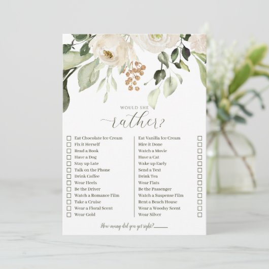 花嫁がシャワー最高ののゲームをするとは誰も知らない 招待状 (スタンド正面)