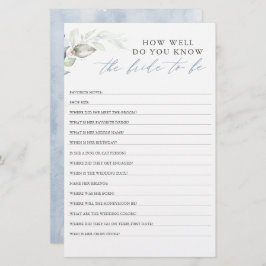 花嫁がブライダルシャワー