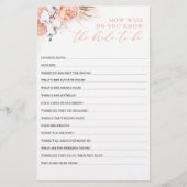 花嫁がブライダルシャワー (正面)