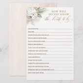 花嫁がブライダルシャワー (正面/裏面)