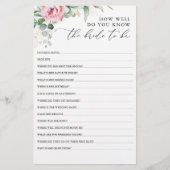 花嫁がブライダルシャワー (正面)