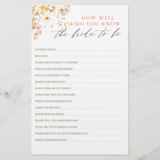 花嫁がブライダルシャワー (正面)