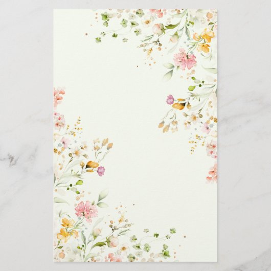 花嫁がブライダルシャワー (裏面)