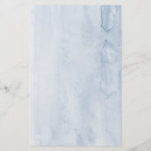 花嫁がブライダルシャワー (裏面)