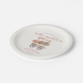 花嫁がマーケットからフレッシュ！ ブライズシャワー ペーパープレート (アングル)