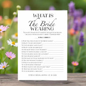 花嫁がミニマリストのゲームカードを着ているのは何か 招待状