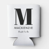 花嫁がモノグラム名 缶クーラー (裏面)