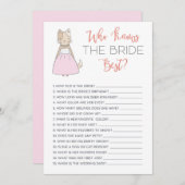 花嫁が一番よく知っているゲーム カード (正面/裏面)