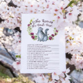 花嫁が一番よく知っている人 ゲーム カード