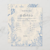 花嫁が何歳だったか ブライダルシャワー (正面/裏面)