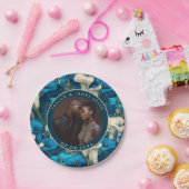 花嫁が参加するための美しいカーレリリープレート ペーパープレート (パーティー)