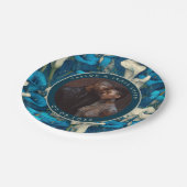 花嫁が参加するための美しいカーレリリープレート ペーパープレート (アングル)