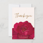 花嫁が咲く フローラル ブライダルシャワー ウェルカムサイン サンキューカード (正面)