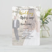 花嫁が夫の結婚式へ辿り着く セーブザデート (スタンド正面)