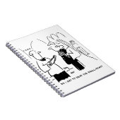 花嫁が小さなプリント漫画をチェックしたい ノートブック (右側)