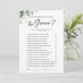 花嫁が新郎の試合を本当に知っているか 招待状 (スタンド正面)