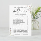 花嫁が新郎の試合を本当に知っているか 招待状 (スタンド正面)