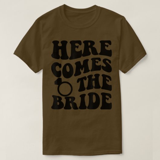 花嫁が来る！バチェローパーティー Tシャツ (デザイン正面)