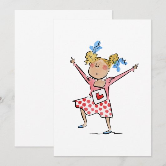 花嫁が来る！ 招待状 (正面/裏面)