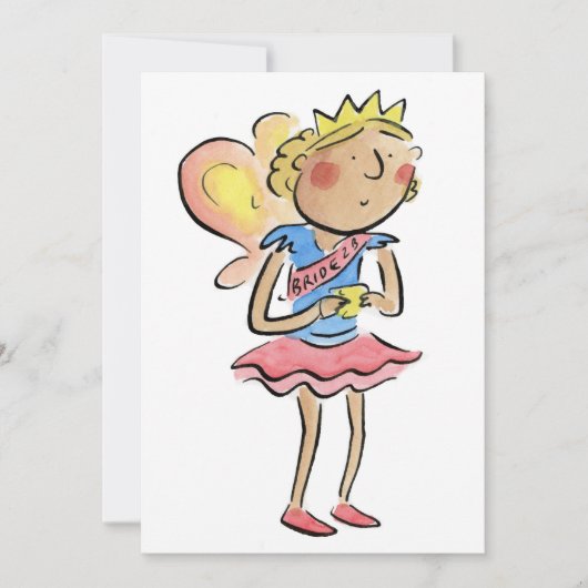 花嫁が来る！ 招待状 (正面)