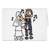 花嫁が神父の娘の踊結婚りで踊る (正面横)