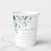 花嫁が私になる前に青いもの ブライダルシャワー 紙コップ (裏面)