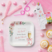 花嫁が結婚する ブライダルシャワー ペーパープレート (パーティー)