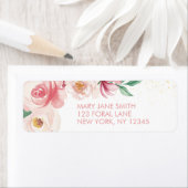 花嫁が結婚する ブライダルシャワー ラベル (インサイチュ)