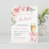 花嫁が結婚する ブライダルシャワー 招待状 (スタンド正面)