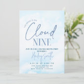 花嫁が雲の上におりてラストパーティーのお誘い 招待状 (スタンド正面)