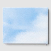 花嫁が雲の上におりる ブライダルシャワーのご案内 ゲストブック (裏面)