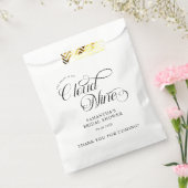 花嫁が雲の上におりる ブライダルシャワーのご案内 フェイバーバッグ (封をした状態)