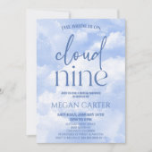 花嫁が雲九ブライダルシャワー 招待状 (正面)