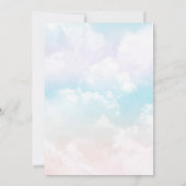 花嫁が雲九ブライダルシャワー 招待状 (裏面)