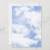 花嫁が雲九ブライダルシャワー 招待状 (裏面)