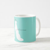 花嫁ここ来ザ花嫁シャワーパーティー コーヒーマグカップ (正面右)