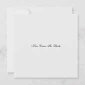 花嫁ここ来ザ花嫁シャワーパーティー 招待状 (正面)