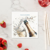 花嫁さん乾杯 スタンダードカクテルナプキン (インサイチュ)